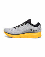 SAUCONY MEN'S RIDE ISO 2 RUNNING SHOES sz 12 GREY / YELLOW S20514-45 FITNESS