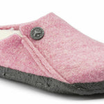 BIRKENSTOCK KID ZERMATT SHEARLING WOOL CLOG SLIPPER NARROW WIDTH ROSE 1017851