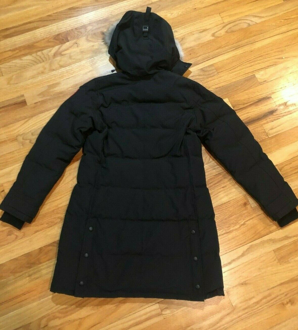 NEW CANADA GOOSE SHELBURNE PARKA COAT WOMEN BLACK 3802L COYOTE DOWN FREE SHIP