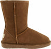 BEARPAW WOMEN'S EMMA SHORT SHEEPSKIN PULL ON WINTER BOOTS sz 10 M HICKORY 608W