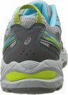 ASICS WOMENS GEL VENTURE 5 RUNNING SHOE SNEAKER sz 8.5 GREY TURQUOISE LIME T5N8N