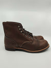 RED WING MENS IRON RANGER 6-INCH LEATHER BOOT AMBER SIZE 11.5 FREE SHIP