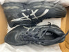 ASICS MEN'S GEL KAYANO 22 RUNNING TRAINERS SNEAKERS sz 8 BLACK / SILVER T547N