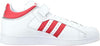 ADIDAS MEN'S PRO SHELL RUNNING SNEAKERS sz 7.5 WHITE / SCARLET / SILVER BY4384