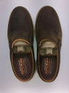 SKECHERS MEN PORTER VAMEN SLIP-ON LOAFER BROWN sz 10.5 W SHOE CASUAL LEATHER