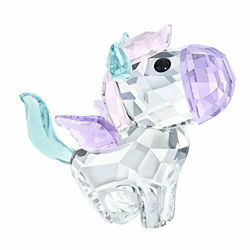 SWAROVSKI SIGNED PEGASUS CRYSTAL FIGURINE MULTI COLOR DECORATION 5376283