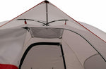 ALPS MOUNTAINEERING MERAMAC 2 PERSON FREESTANDING TENT GRAY / RED 5221642