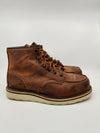 RED WING MENS CLASSIC MOC 6-INCH BOOT COPPER LEATHER 1907 SIZE 9.5 FREE SHIP