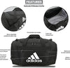 ADIDAS DEFENDER 3 SMALL DUFFEL CLASSIC CARRY ON GYM BAG BLACK PINK JERSEY PINK