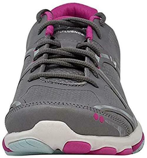 RYKA WOMEN'S INFLUENCE FITNESS TRAINING SNEAKERS sz 8.5 M GREY / ROSE C8198M5029