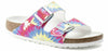 BIRKENSTOCK ARIZONA HEX TIE DYE MULTI GREY WOMENS BIRKO FLOR SANDAL NARROW FLAT