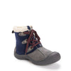 NEW MUK LUKS MELISSA SNOW BOOTS NAVY FAUX FUR LINED WARM WATERPROOF FREE SHIP