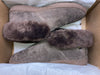 OLD FRIEND WOMEN'S SHIPSKIN LINING BOOTS SLIPPERS LIGHT BROWN sz 9 COZY WARM