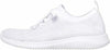 SKECHERS WOMEN ULTRA FLEX STATEMENTS SNEAKER COMFORT WALK 8.5 WHITE SILVER 12841