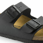 NEW BIRKENSTOCK MENS ARIZONA REGULAR WIDTH SANDAL BLACK BIRKO FLOR 51791