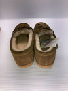 BEARPAW WOMENS MOC II SHEEPSKIN MOCCASIN HICKORY TAN FAUX 9.5 WIDE SHOE 1295W