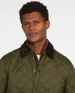 BARBOUR MEN'S HERITAGE LIDDESDALE QULITED CLASSIC JACKET sz S OLIVE MQU0240OL