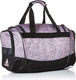 ADIDAS DEFENDER 3 SMALL DUFFEL CLASSIC CARRY ON GYM BAG BLACK PINK JERSEY PINK