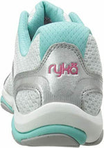 RYKA WOMEN INFLUENCE CROSS TRAINER SNEAKER sz 8 M WHITE / AQUA / PINK C8198M2100