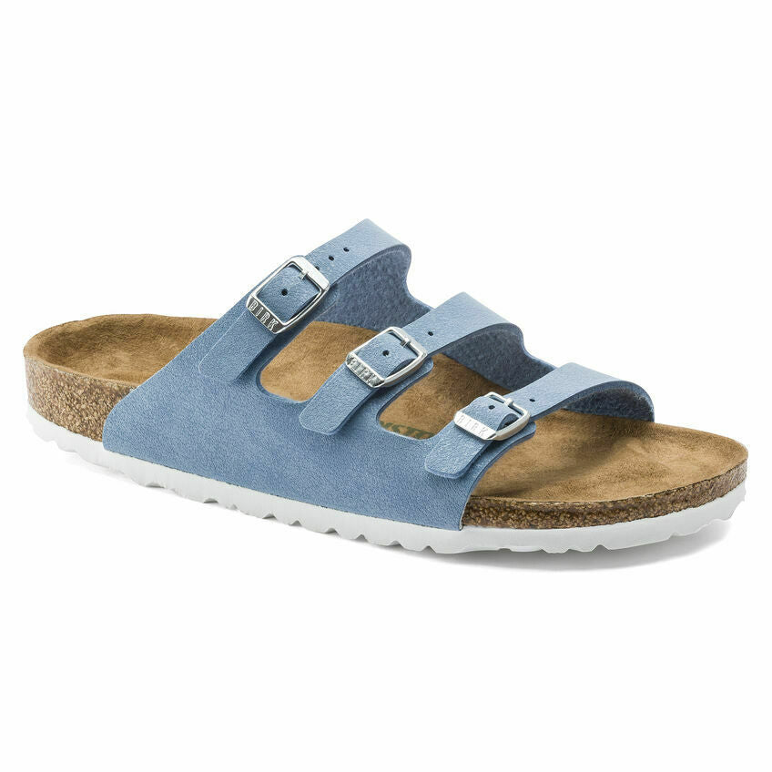 BIRKENSTOCK WOMENS FLORIDA FRESH SANDAL BRUSHED DOVE 1016207 Sze 36-41 FREE SHIP