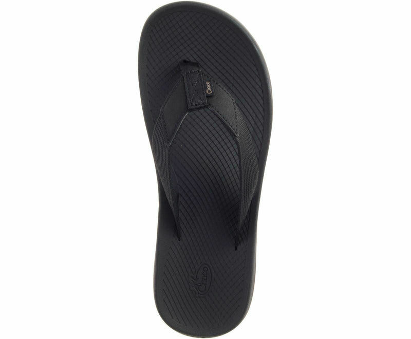 CHACO MEN'S LOWDOWN FLIP FLOP NON MARKING SOLE SANDALS sz 12 BLACK JCH107325