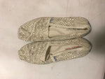 SKECHERS WOMEN'S BOBS WORLD DREAM CATCHER SLIP ON FLAT SHOE sz 10 NATURAL 33752