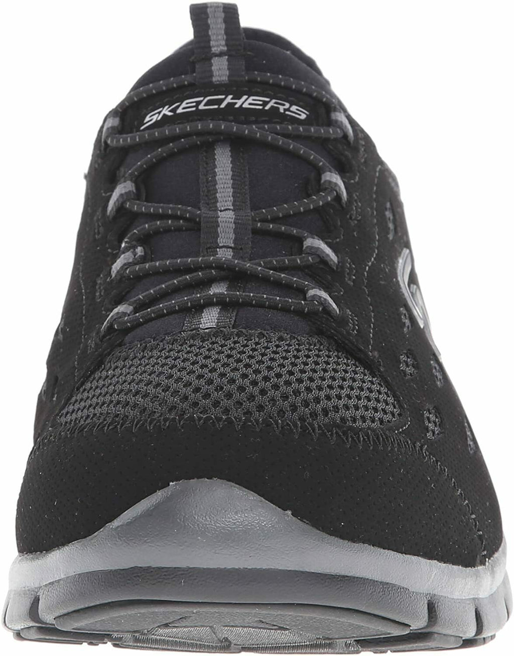 SKECHERS WOMEN'S GRATIS GOING PLACES FASHION WALKING SNEAKERS size 8 BLACK 22603