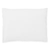 ATELIER MARTEX SATEEN SHAM LUXURIOUSLY DRAPEY WRINKLE RESISTANCE STANDARD WHITE