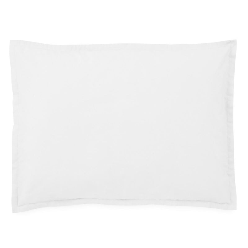 ATELIER MARTEX SATEEN SHAM LUXURIOUSLY DRAPEY WRINKLE RESISTANCE STANDARD WHITE