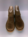 BEARPAW WOMEN'S ALYSSA SHEEPSKIN COMFORT ANKLE SNOW BOOTS BROWN sz 9.5