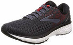 BROOKS MEN'S GHOST 11 ROAD RUNNING SHOE 11 M BLACK GRAYSTONE CHERRY 1102881D038