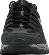 SKECHERS MEN'S AFTER BURN M.FIT LACE UP TRAINER SNEAKERS 11 BLACK GREY RED 50125