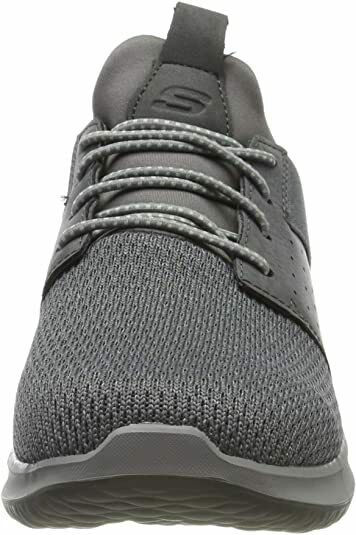 SKECHERS MEN'S DELSON CAMBEN COMFORT SPORTY STYLE SNEAKER 8 GREY 65474