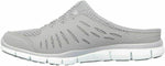 SKECHERS WOMEN'S GRATIS NO LIMITS SLIP ON MULE CASUAL SNEAKERS sz 7 GREY 22752