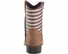 M&F WESTERN KIDS TWISTER JACOB PATRIOTIC BOOT sz 2 KIDS TAN / USA FLAG 446000108