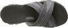 SKECHERS WOMEN PERFORMANCE GO WALK MELLOW FLIP FLOP SANDAL FLAT sz 7 BLACK 14252