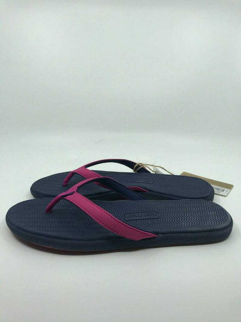 NEW HARI MARI WOMENS BEACHSIDE SANDALS BLACK or BERRY/NAVY SIZES 7-11 FREE SHIP