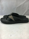 NEW SPERRY MENS REGATTA THONG SANDAL BLACK/GREY SIZE 12 FREE SHIPPING