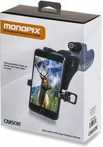 CARSON MONOPIX SMARTPHONE DIGISCOPING ADAPTER BUNDLE MONOCULAR 8x42mm MP-842IS