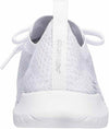 SKECHERS WOMEN ULTRA FLEX STATEMENTS SNEAKER COMFORT WALK 8.5 WHITE SILVER 12841