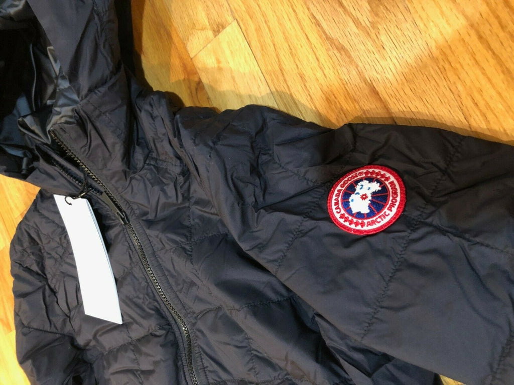 NEW CANADA GOOSE MENS WILMINGTON PULLOVER JACKET MENS BLACK 2212M DOWN FREE SHIP