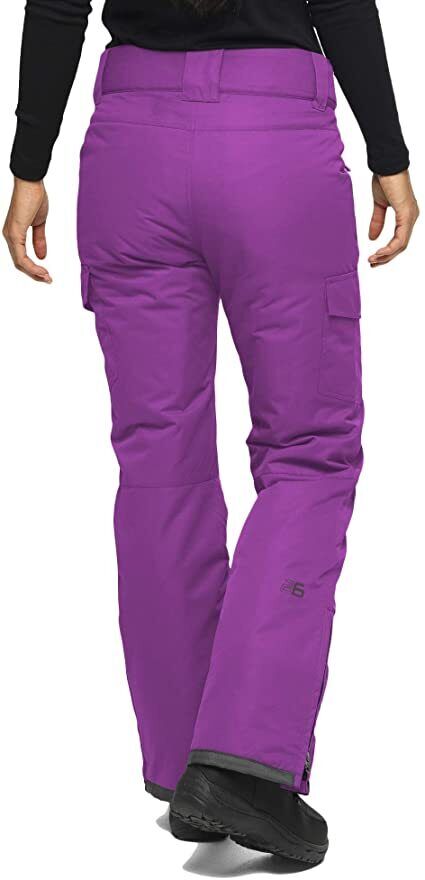 ARCTIX WOMEN'S SNOWSPORT CARGO PANT sz S (4-6) REGULAR INSEAM 31"AMETHYST 1830