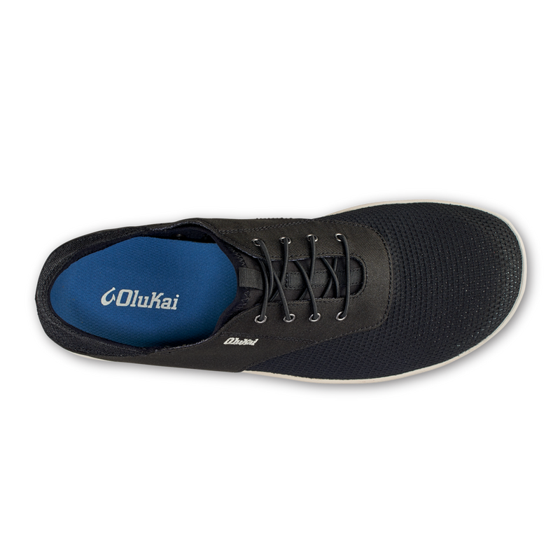 NEW OLUKAI NOHEA MOKU MENS SHOE MESH ONYX NON SLIP QUICK DRY FREE SHIP