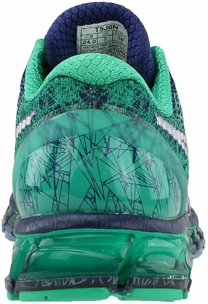 ASICS WOMEN'S GEL-QUANTUM 360 RUNNING SHOES 9.5 MIDNIGHT SILVER GLASS T5J6N