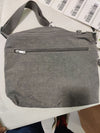 KIPLING WOMEN'S ALVAR CROSSBODY BAG DURABLE MESSENGER NYLON / DUSTY GREY HB4061