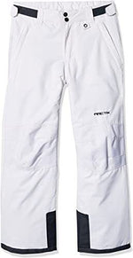 ARCTIX KIDS SNOW PANTS REINFORCED KNEES & SEAT sz M (10-12) WHITE ORVA1150-01